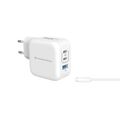 CONCEPTRONIC Ladegerät 3Port 67W,2xUSB-C,1xUSB-A 1.5m ws