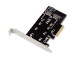 CONCEPTRONIC PCI Express Card x1 2-Port M-Key M.2->M/B&M-Key