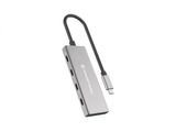 CONCEPTRONIC Dock USB-C->3xUSB-C,100WPD 25cm gr