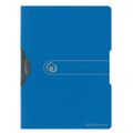 Herlitz Klemmbrettmappe A4 PP opak blau bis 30 Bl.