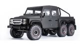 Amewi RC Auto AMXRock RCX10.3P Crawler 6x6 Pickup grau /14+