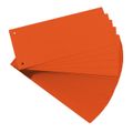 Herlitz Trennstreifen orange 100er