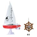 Jamara Atlantique Segelboot 2 Kanal 27Mhz 8+