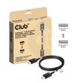 Club3D DisplayPort-Kabel 2.1 DP80 1,6m 10K/8K/4K St/St retail