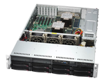 Supermicro 2U 2x4509Y 8C/16T 2x32GB 480GB M.2 8x3.5" 2x1200W