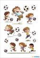 HERMA Sticker Decor Fußballfreunde