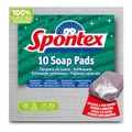 Spontex Seifenpads mit 30% Seifenanteil Stahlwolle, 10er