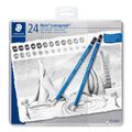 STAEDTLER Bleistift Mars Lumograph 24ST Sechskant
