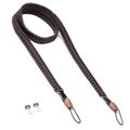 C-ROPE Kameragurt Traveler aus Paracord 140cm Dark Coffee retail