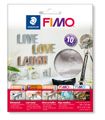 FIMO Zubehör Blattmetall silber 10S
