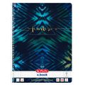 Herlitz Spiralblock A4 80 Bl. Lin.28 New Batik Fearless