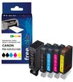 Freecolor Patrone Canon PGI-525XL black + CLI-526XL BK/C/M/Y remanufactured