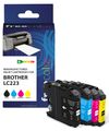 Freecolor Patrone Brother LC223 Multiplack BK/C/M/Y remanufactured