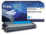 Freecolor Toner Brother TN-326 cyan kompatibel