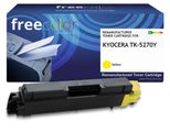 Freecolor Toner Kyocera TK-5270Y yellow 6000 Seiten remanufactured