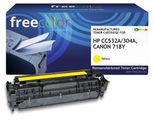 Freecolor Toner HP CLJ CP2025 yellow CC532A kompatibel