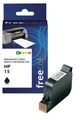 Freecolor Patrone HP 15 black remanufactured