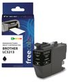 Freecolor Patrone Brother LC3213 black remanufactured