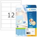 HERMA Etiketten Premium A4 weiß 97x42,3 mm Papier 120 St.