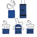 PAGNA Brustbeutel 16x13cm blau