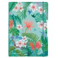 Herlitz Notizh.flex PP A4 40kar+40lin Lad. Jungle my.book
