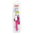 Herlitz Schulfüllhalter my.pen L-Feder pink/weiß