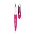Herlitz Schulfüllhalter my.pen M-Feder pink/weiß lose Ware