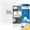 HERMA Etiketten A4 weiß 20 mm rund ablösb. Papier 2400 St.