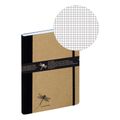 PAGNA Notizbuch A5 Pur 192S kariert natur 1Stk
