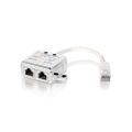 Equip 2-Port Cat5e abgeschirmt RJ45-Stecker->2xRJ45-Buchse Polybeutel