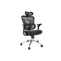 Equip Ergonomischer Bürostuhl mit Kopf und Armstützen sw lite Retail