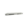 Equip 19" Patchpanel 16x RJ45 Cat5e FTP 1HE hellgrau