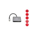Equip Dock 5-1 USB-C->HDMI,VGA,USB-A,AUX,100W USB-C 0.15m