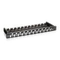 Equip Patchpanel 24x Cat6A 19" UTP 1HE Keystone Montage sw