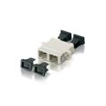 Equip LWL-Koppler SC->UPC Multimode Duplex OM4 beige