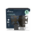MediaRange CD-Leerhülle für 6 Dics 22mm schwarzes Tray 5pcs