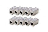 DIGITUS modulare Kupplung CAT 6 geschirmt - 10 Stk.