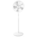 Emerio Stand-Ventilator,40cm,3 Geschw.,5 Blätter,135cm weiß