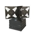 MediaRange CD-Leerhülle für 4 Dics 22mm schwarzes Tray 5pcs