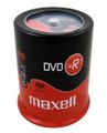 Maxell DVD-R 4.7GB_120min 16x speed, Cakebox 100