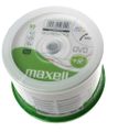 Maxell DVD+R 4.7, Inkjet white, Cakebox 50