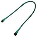 Nanoxia Kabel 3-Pin Verlängerung, 30 cm, grün