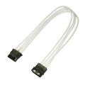 Nanoxia Kabel 4-Pin Verlängerung, 30 cm, Single, weiß