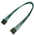 Nanoxia Kabel 4-Pin Verlängerung, 30 cm, Single, grün