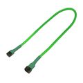 Nanoxia Kabel 3-Pin Verlängerung, 60 cm, neon-grün