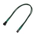 Kabel Nanoxia 3-Pin Molex Verlängerung, 30 cm, grün