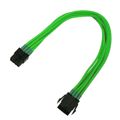 Nanoxia Kabel 8pin PCI-E Verlängerung, 30 cm, Single, grün