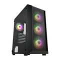 FSP Geh Midi CMT218 ATX/M-ATX/M-ITX/ARGB o.N. Black retail