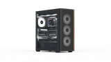 AeroCool Geh Midi D501A-G-BK-V2 (B/Wood/ATX)