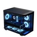 AeroCool Geh Midi P300C-G-BK-V1 o.N. Full Tempered Glas (B)